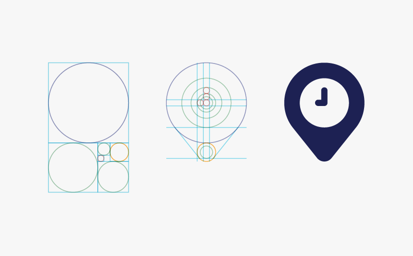 Custom Circle Logo - typography a custom grid for a logo in Illustrator