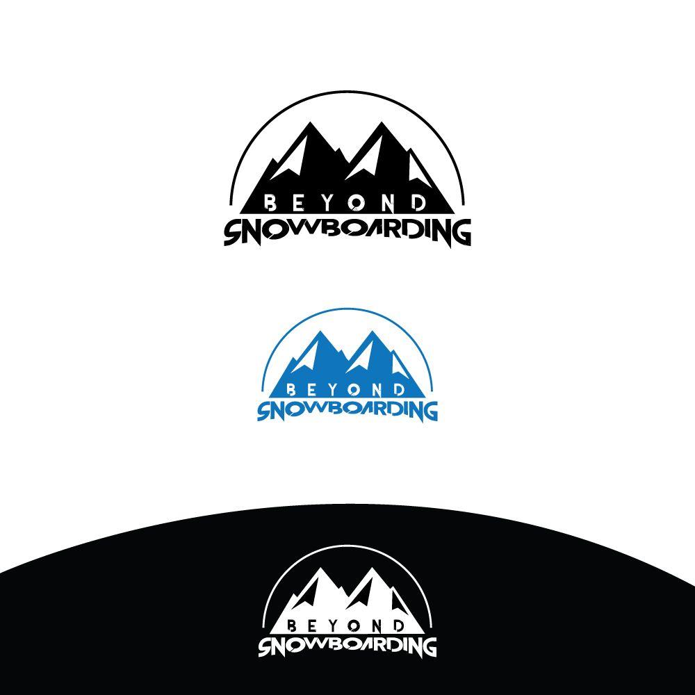 Snowboarding Company Logo - Personable, Modern, It Company Logo Design for Beyond. Or Beyond