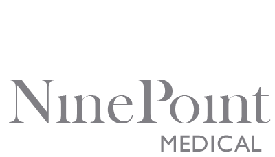 Medical White Logo - NinePoint Medical - See more deeply.