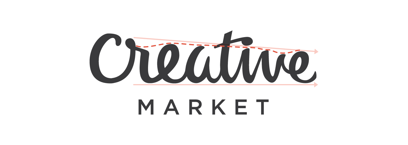 Script V Logo - Crafting Creative Market's Refreshed Logo