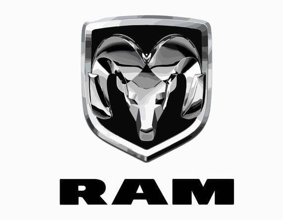 Dodge Truck Logo - RAM Dodge Truck logo emblem vector vectorized print ultra high