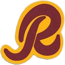 Cool Red R Logo - I would love an old school Redskins 