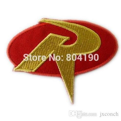Cool Red R Logo - 2019 3.5 ROBIN R Uniform Red Gold Logo BATMAN Animated TV MOVIE ...