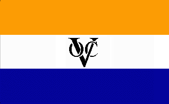 Orange Blue and White Logo - Orange and blue flag Logos