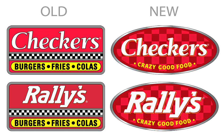 Checkers Logo - Checkers, and Rally's, change their logos together : logodesign