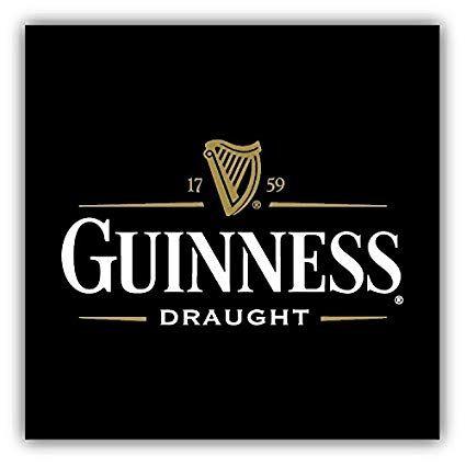 Draught Beer Logo - valstick Guinness Draught Beer Logo Car Bumper Sticker