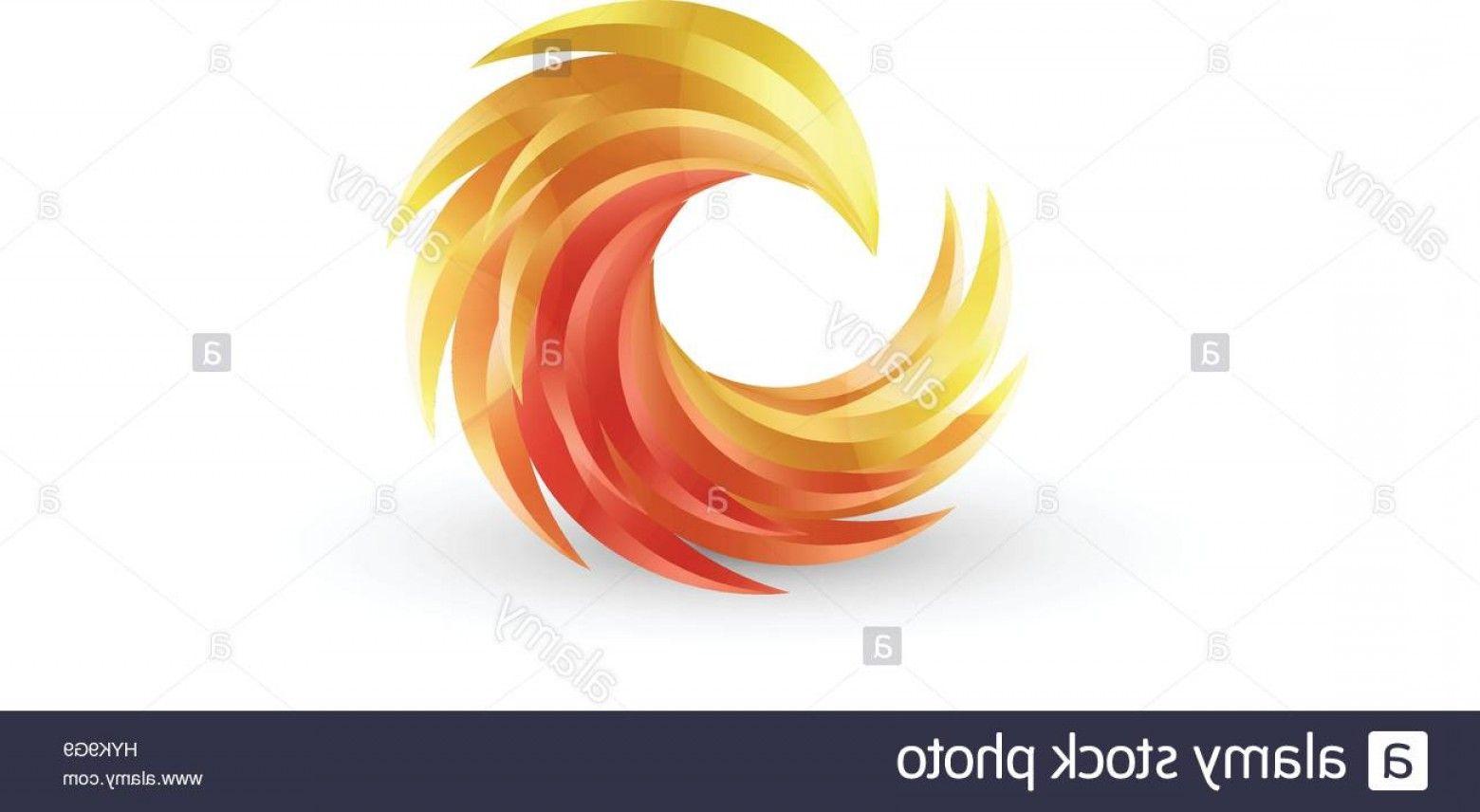 Colorful Close Logo - Stock Photo Phoenix Bird And Fire Vector Colorful Icon Abstract Logo ...