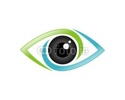 Colorful Close Logo - Eye Care Logo Template eye. Buy Photo. AP Image
