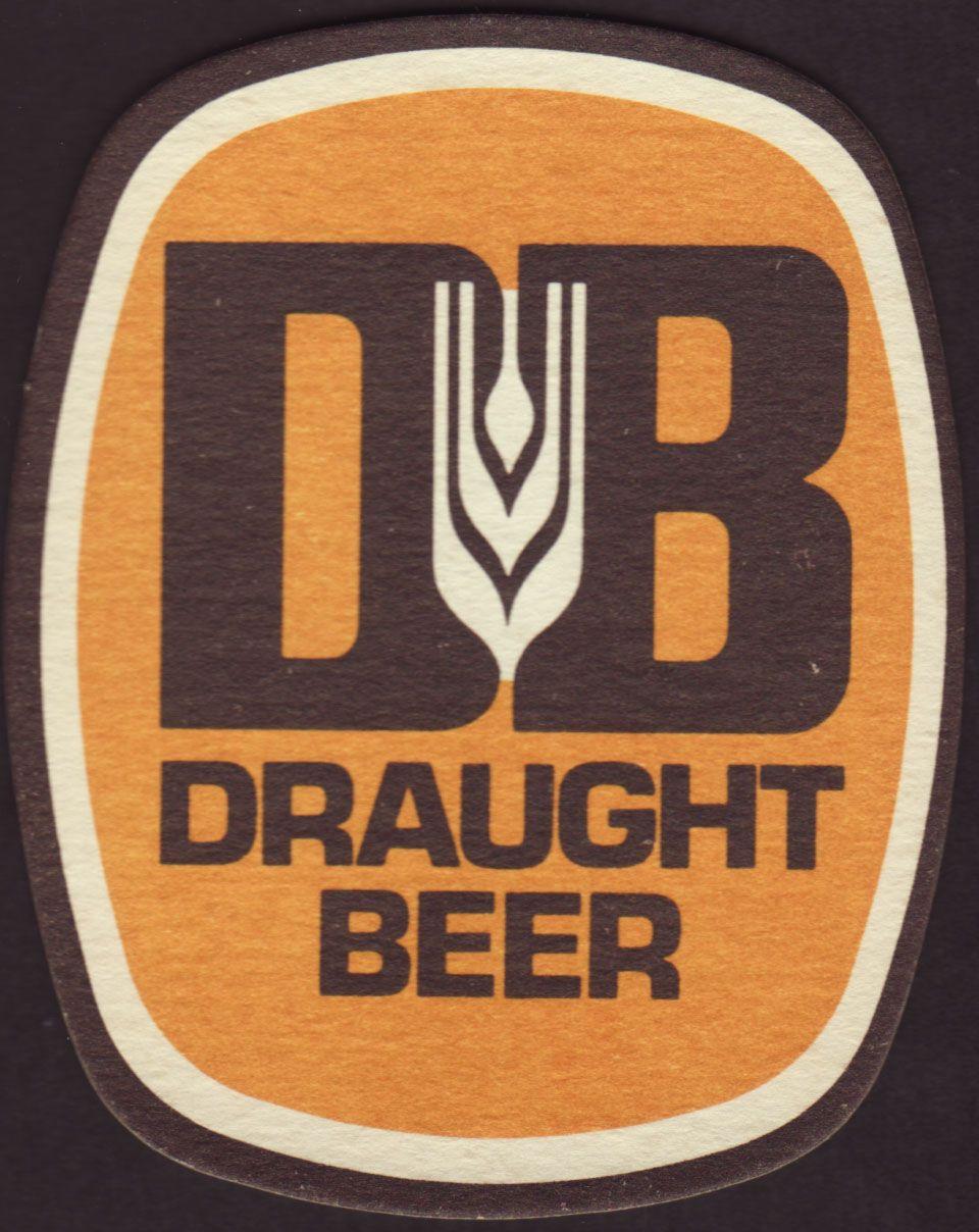 Draught Beer Logo - Beer Coaster Number 8 1. Brewery DB - City