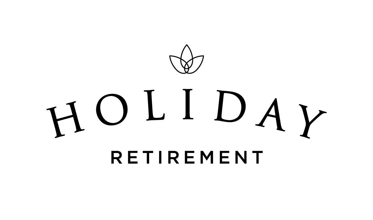 Black and White Retirement Logo - Holiday Retirement logo – Bay Front Chamber
