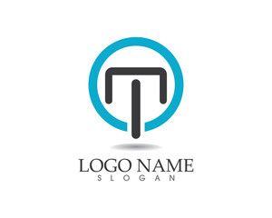 T and Circle Logo - It Logo Photo, Royalty Free Image, Graphics, Vectors & Videos