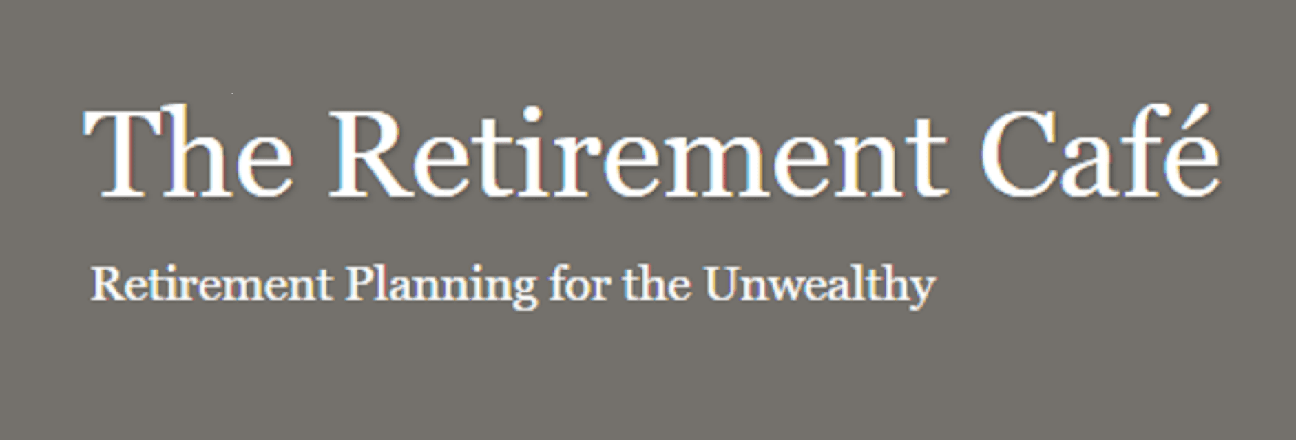 Black and White Retirement Logo - Retirement Blogs That Are Worth Your Time