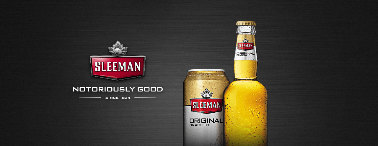 Draught Beer Logo - Sleeman Canada | Notoriously Good