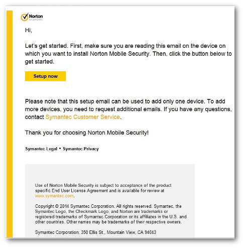 Symantec Corporation Logo - Make sure that the Norton email that you received is legitimate