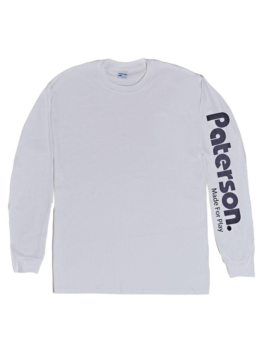 S and L Logo - Paterson OG Logo L/S T-Shirt - White