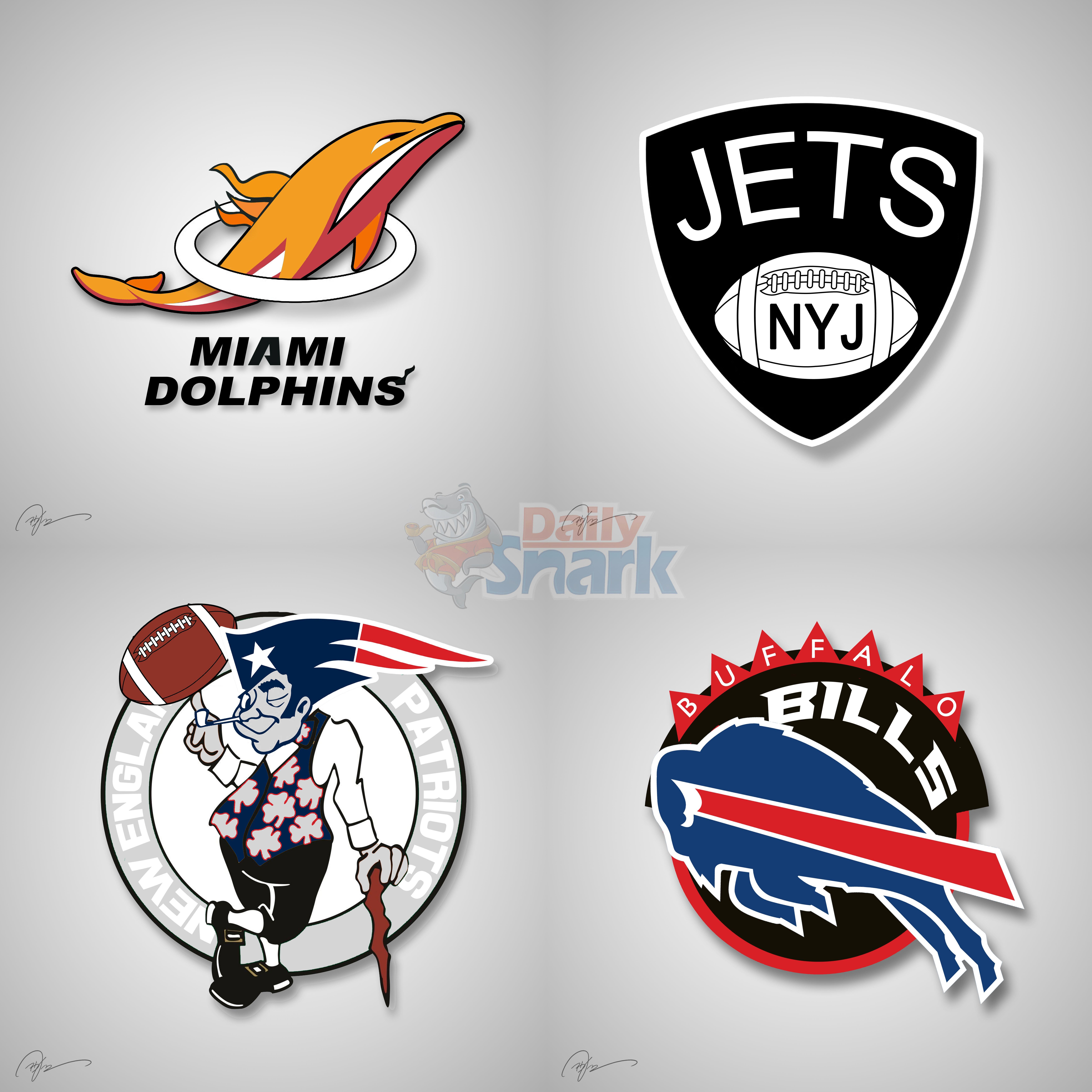 Cool Dolphin Logo - Cool NFL-MLB Logo Combinations 9/23/14 | FOOTBALL FRENZY