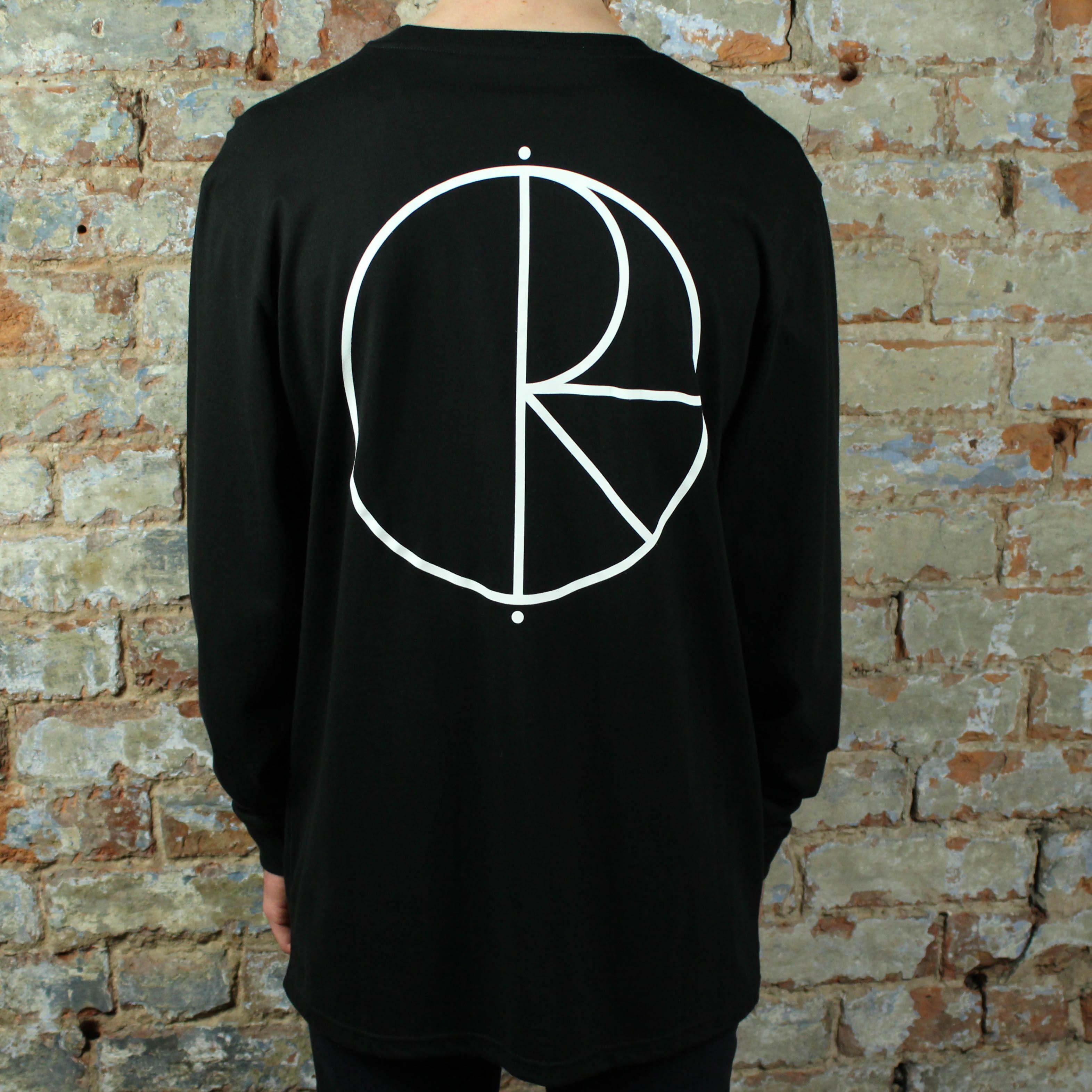 S and L Logo - Polar Stroke Logo L/S T-shirt - Black - Remix Casuals