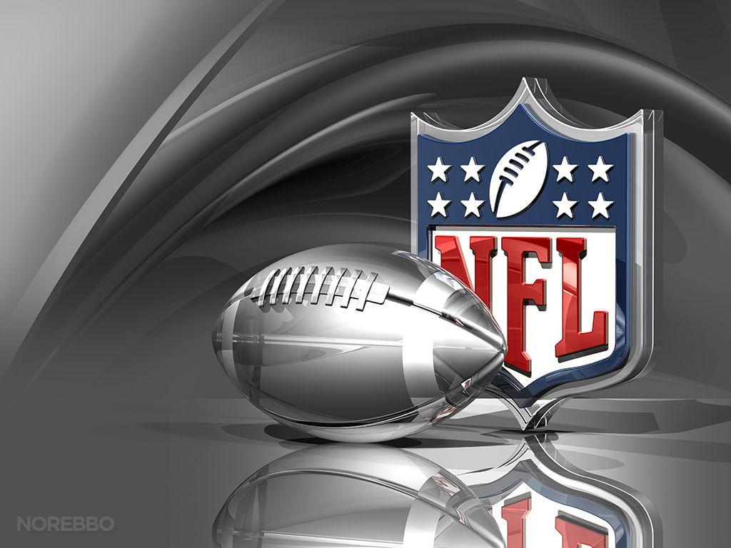 Silver Football Logo - Stock illustrations featuring 3d NFL logos – Norebbo
