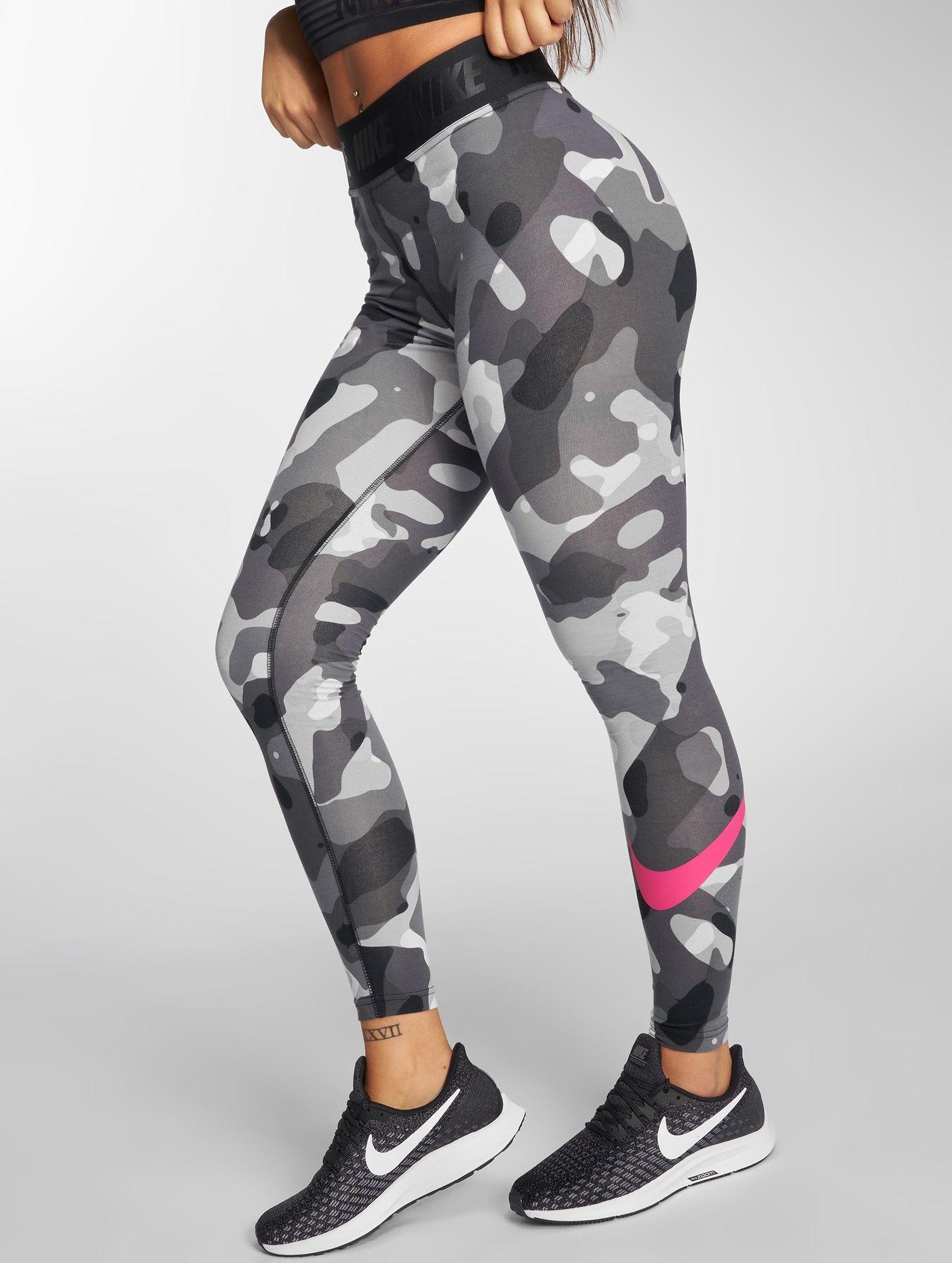 Camo Nike Logo - Nike Wmns Sportswear Swoosh Camo Leggings - Clothes Shorts ...