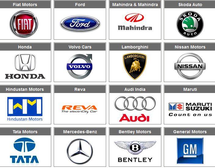 Major Cars Company Logo - Summary -> American Car Brands Names List And Logos Of Us Cars