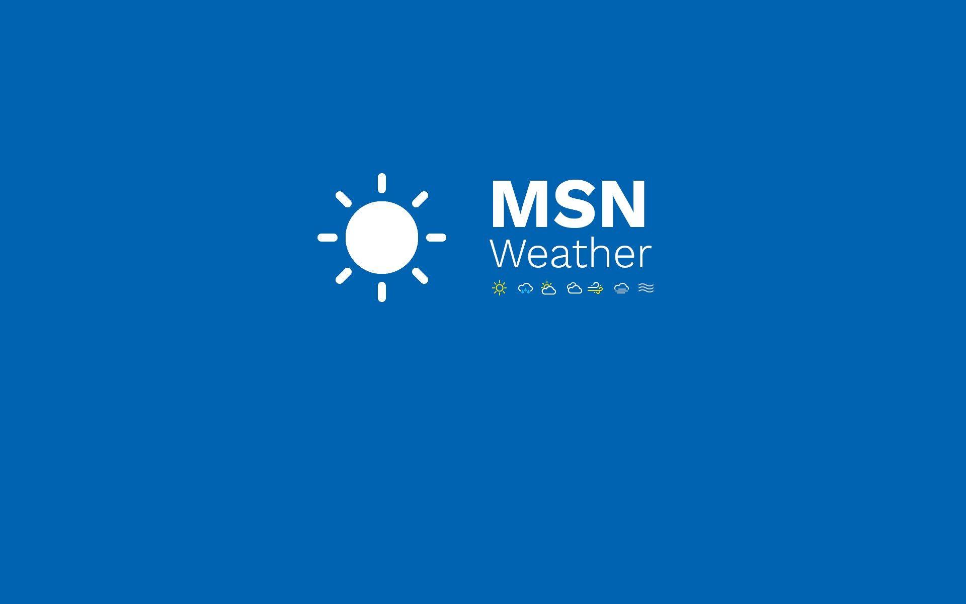 MSN Weather Logo - MSN Weather for Windows 10 Mobile receives transparent Live Tile ...