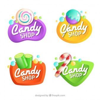 Candy Logo - Candy Shop Vectors, Photo and PSD files