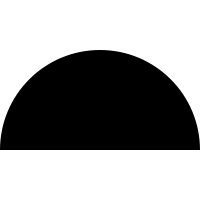 Half Black Circle Logo - Free Half Circle Icon 178230. Download Half Circle Icon