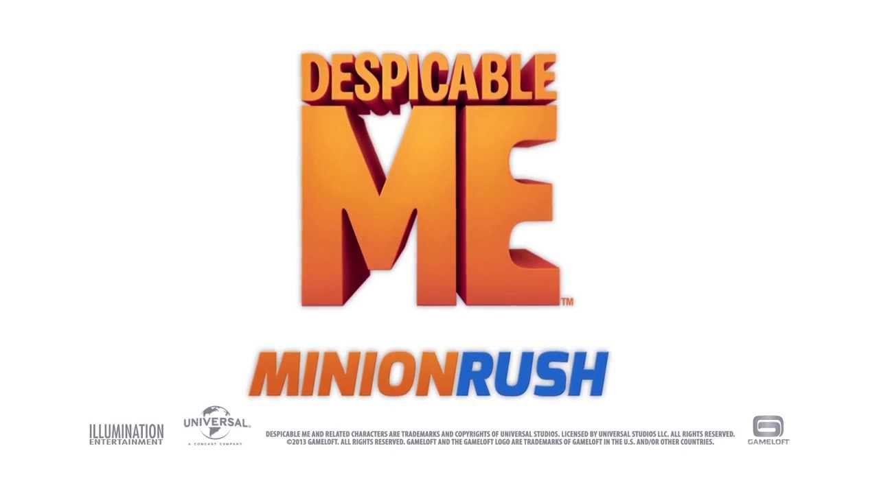 Despicable Me 1 Logo - Despicable Me Launch Trailer: Minion Rush - YouTube