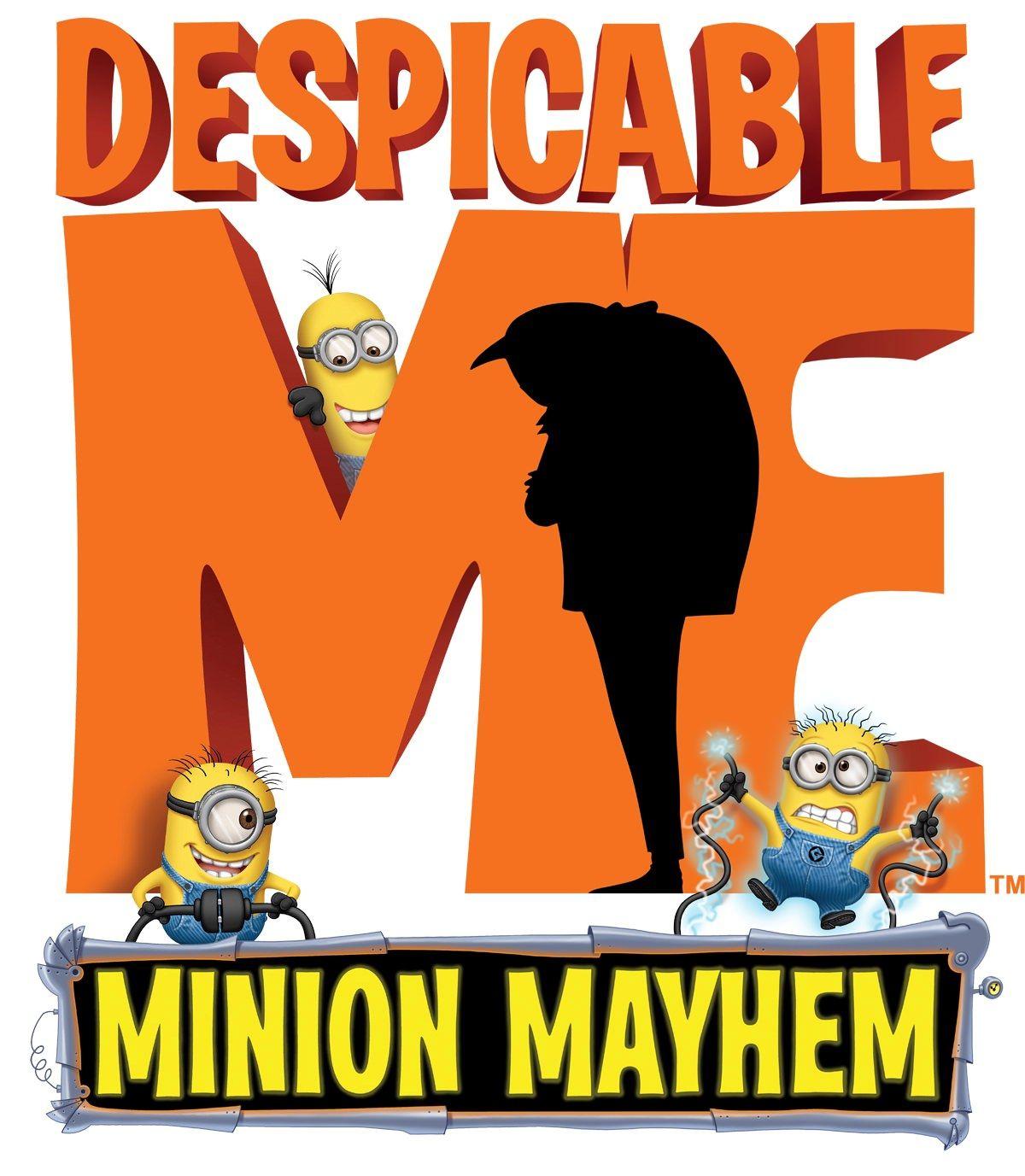 Despicable Me 1 Logo - Despicable Me: Minion Mayhem. Universal Animation Fan