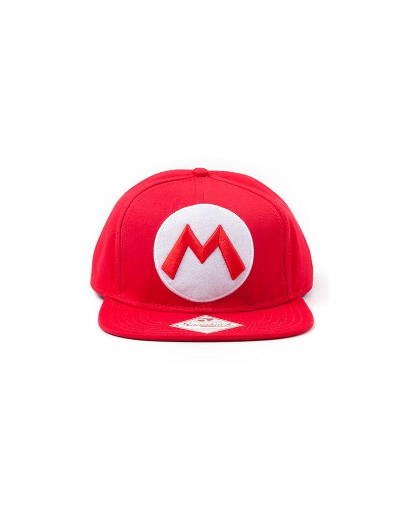 Man with Red Hat Logo - Super Mario Snapback Red Cap