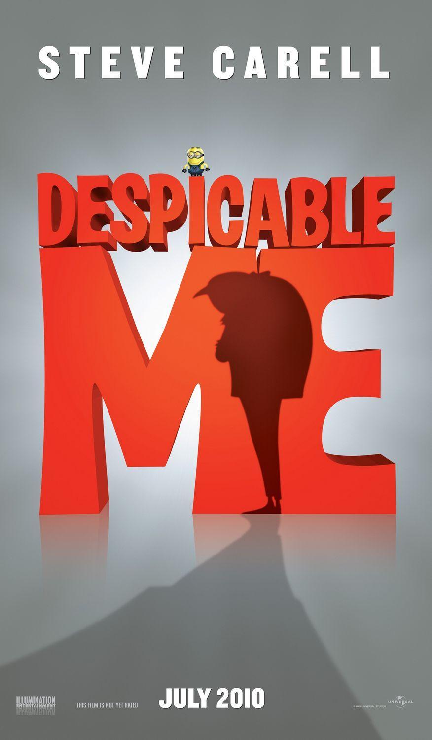 Despicable Me 1 Logo - Despicable Me (2010) Poster #1 - Trailer Addict