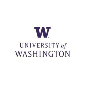 Black and White University of Washington Logo - University of Washington