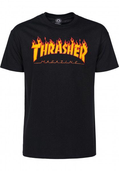 Thrasher Fire Hoodie Logo - Thrasher Flame