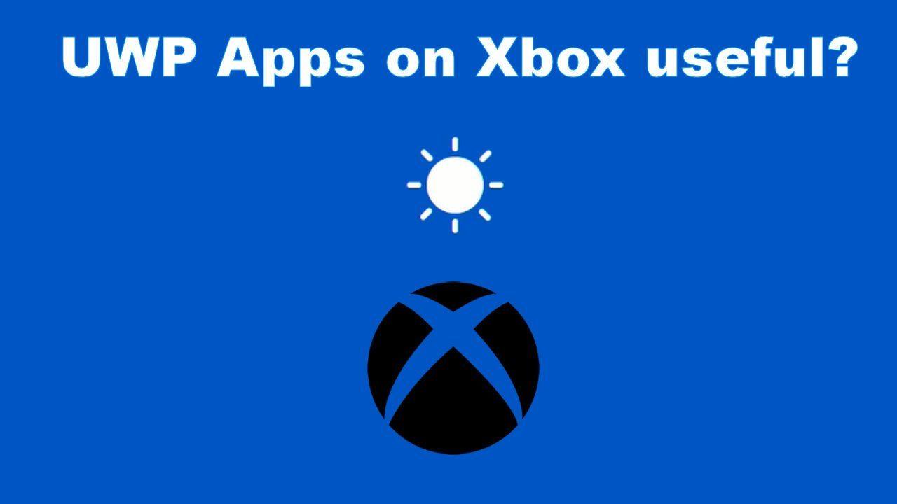 MSN Weather Logo - MSN Weather App now on Xbox One, are UWP apps even useful on Xbox ...