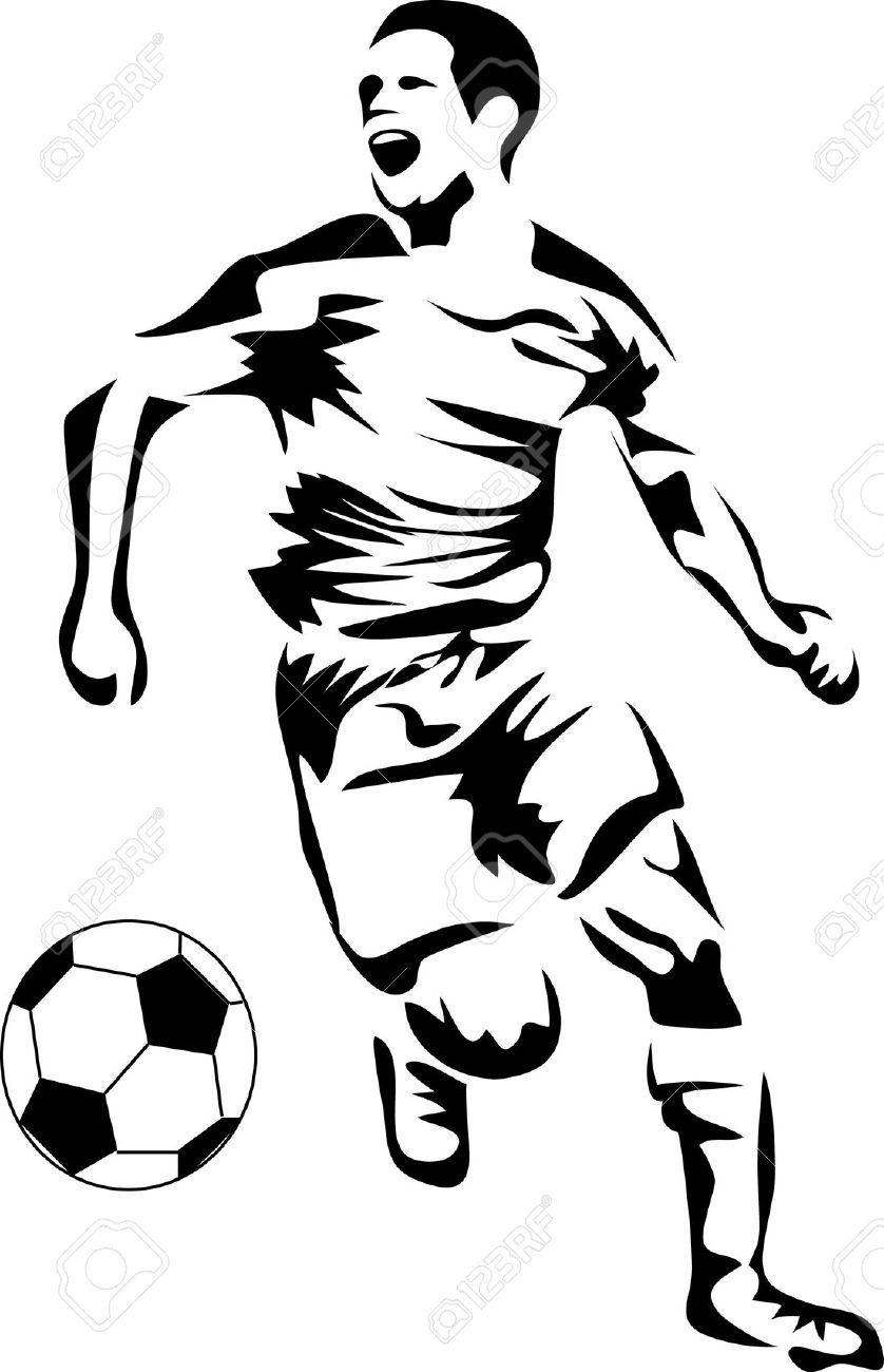 Black and White Football Logo - Logos Futbol Soccer. Cheap Soccer Or Football Logo Design Vector ...
