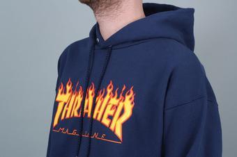 Thrasher Fire Hoodie Logo - Buy Thrasher Skateboard Clothing, Flame Logo & Mag Logo
