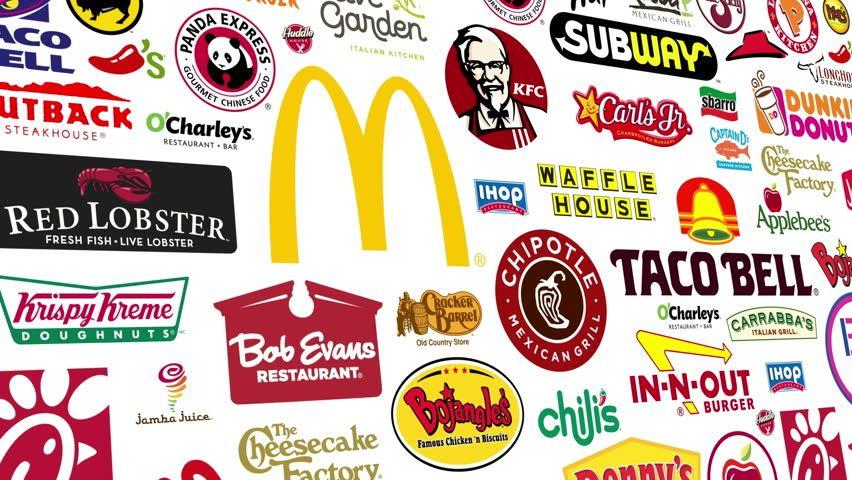 Popular Food Chains Logo - Logomarca Restaurante Stock Video Footage and HD Video Clips