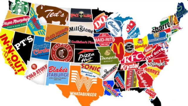 Popular Food Chains Logo - National Fast Food Day: Top 5 Fast Food Chains By State