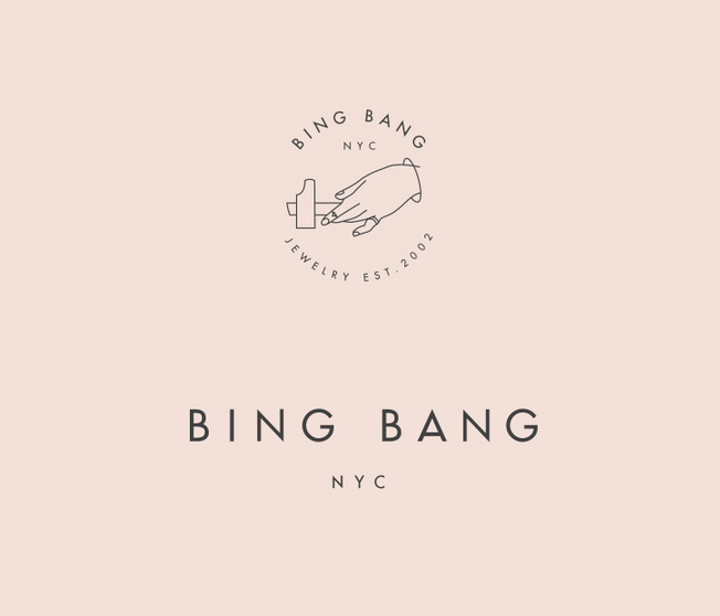 Designer of the Bing Logo - Bing Bang Jewelry Branding and Packaging