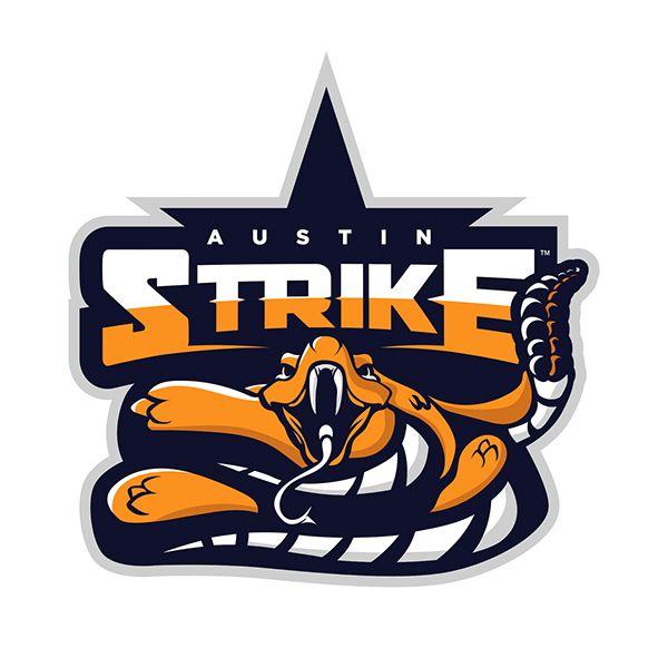 Rattlesnake Logo - Austin Strike - Paintball Team on Behance