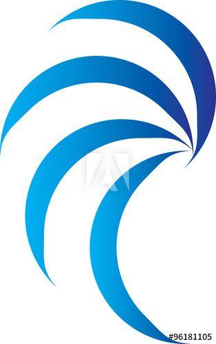 Blue Swirl Logo - Blue Swirl Corporate Logo this stock vector and explore