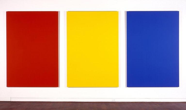 American Blue and Yellow Logo - Red, Yellow, Blue II | Milwaukee Art Museum