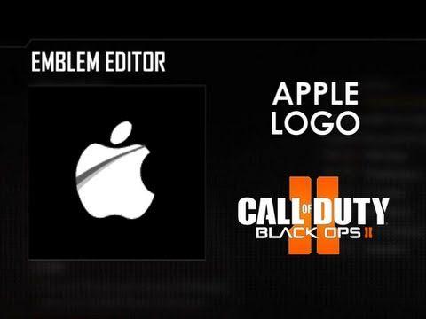Call Apple Logo - Apple Logo - Black Ops 2 Emblem Tutorial by Ahmed7193 - YouTube