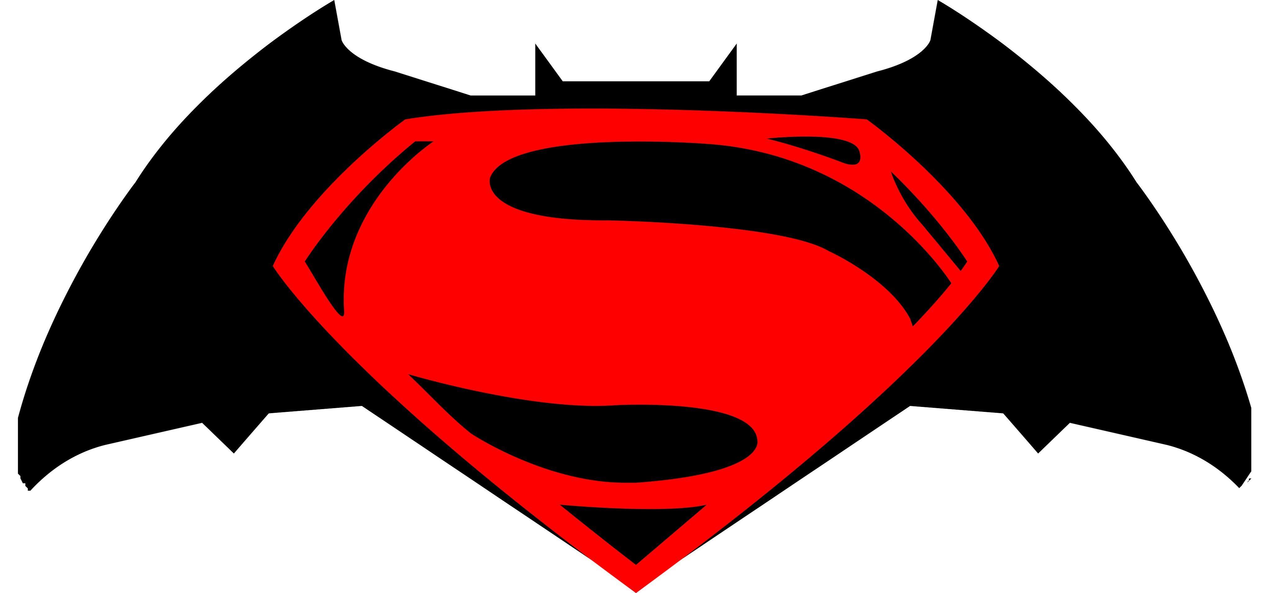Superman vs Batman Batman Logo - Batman Vs Superman Logo Group with 74+ items
