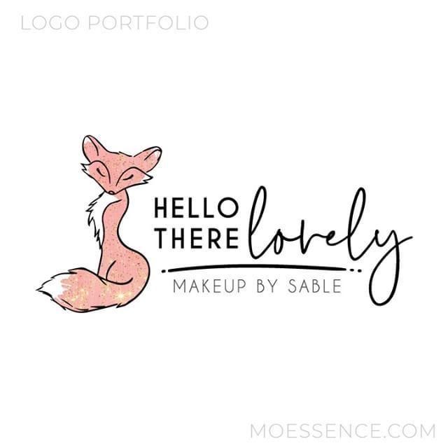 Beautiful Lady Logo - Here she is! A beautiful foxy lady logo for Hello There Lovely