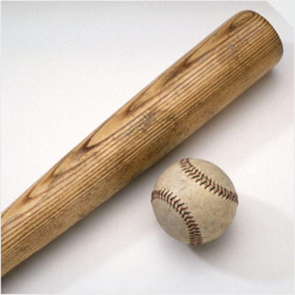 Wood Baseball Bat Logo - Why do Wooden Baseball Bats Break? | Popular Science