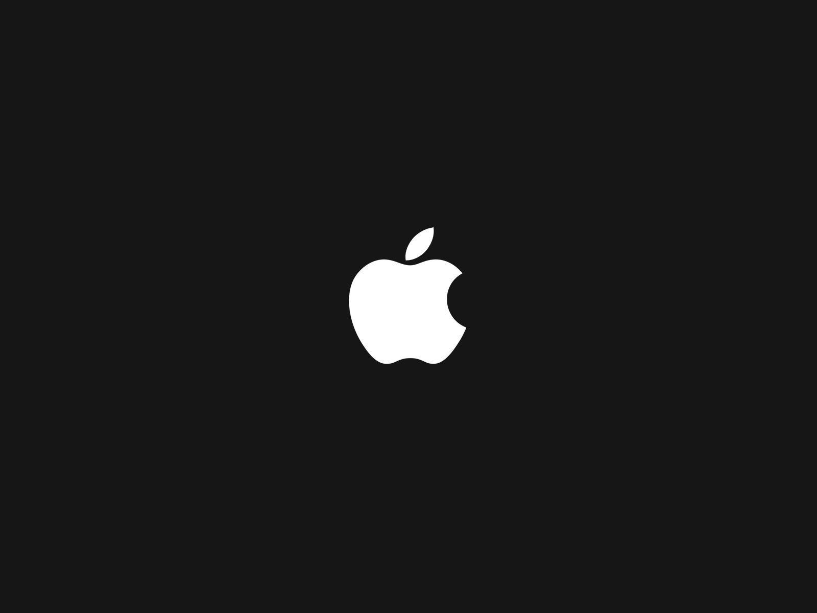 Call Apple Logo - Simple Apple Logo Background 1.600×1.200 Pixel. Apple