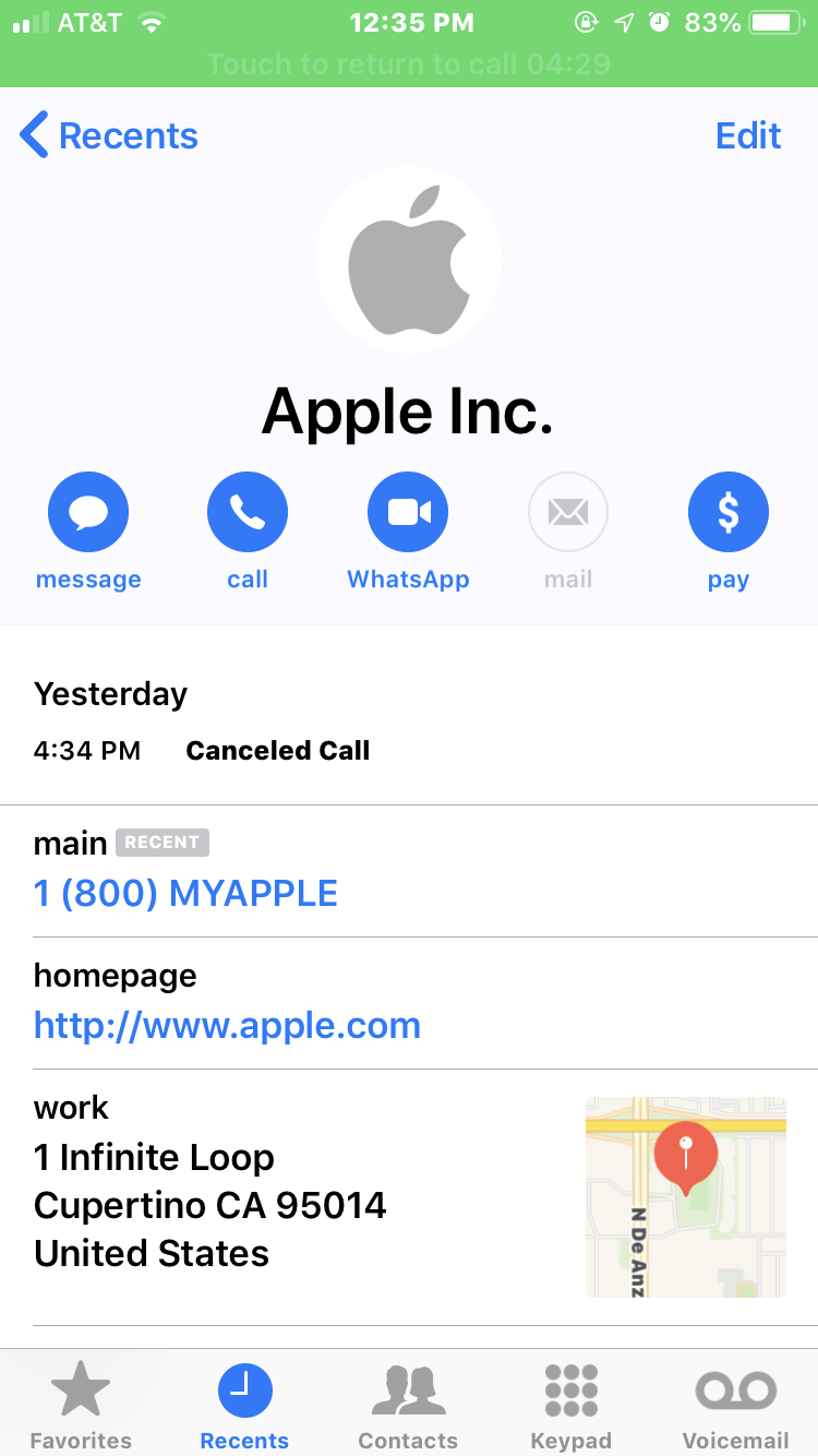 Call Apple Logo - Apple Phone Phishing Scams Getting Better