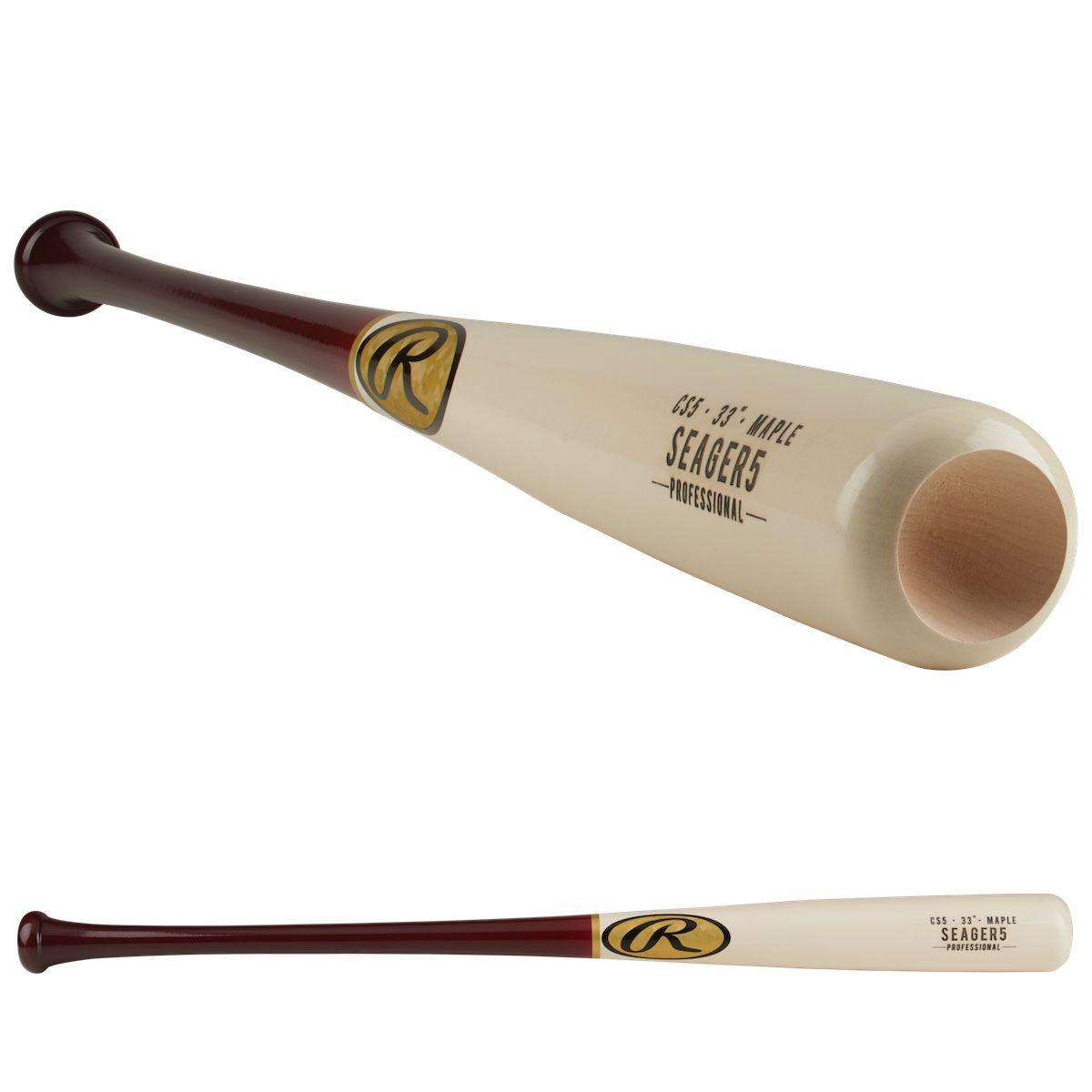 Wood Baseball Bat Logo - Rawlings Corey Seager Pro Label Maple Wood Baseball Bat CS5PL ...
