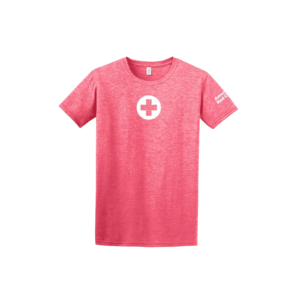 T Cross Logo - Unisex 100% Cotton T-Shirt with ARC Logo | Red Cross Store
